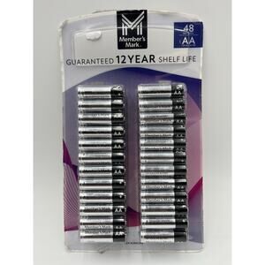 MEMBER'S MARK AA BATTERIES - 48 PACK
